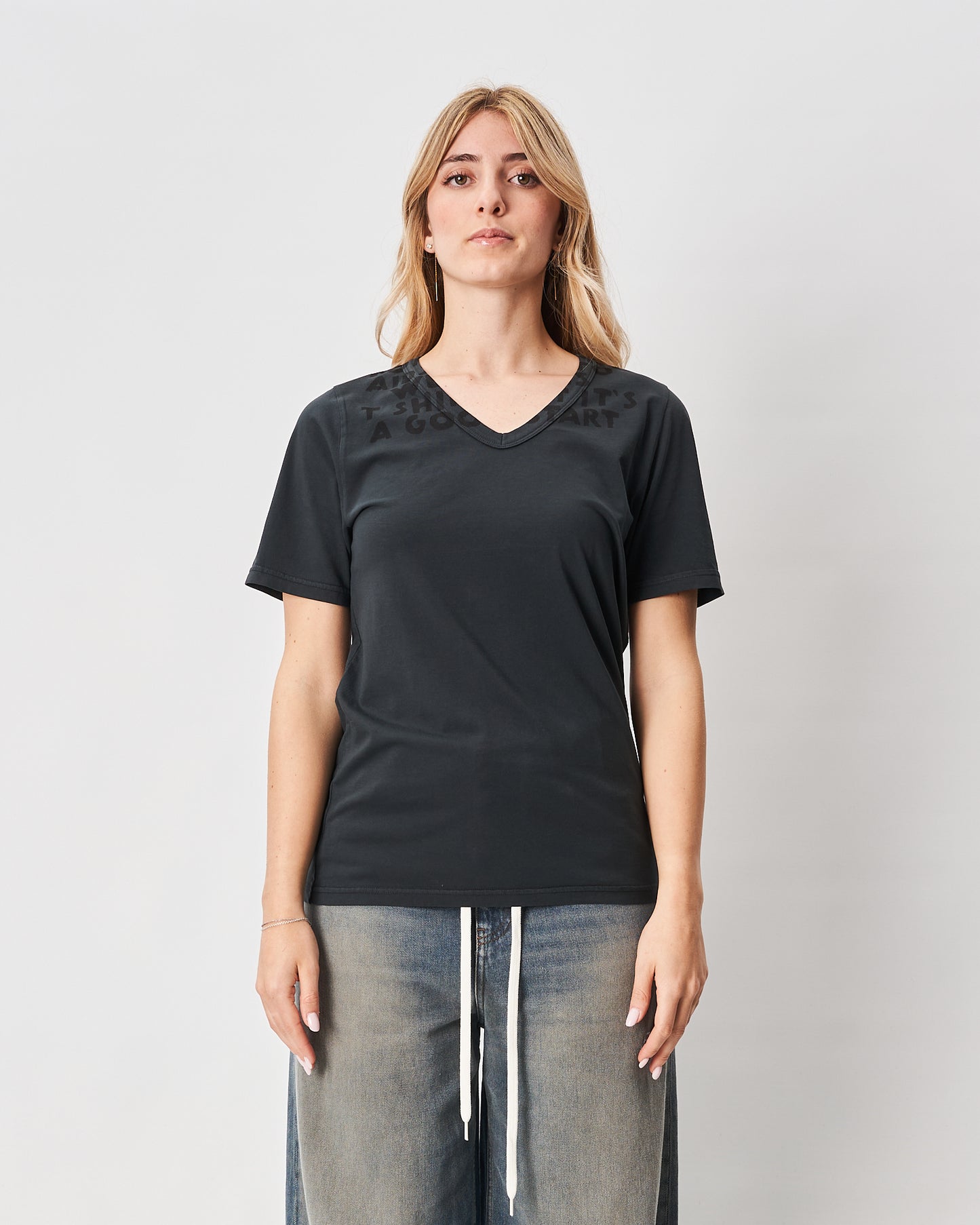 MM6 Margiela charity t-shirt nera