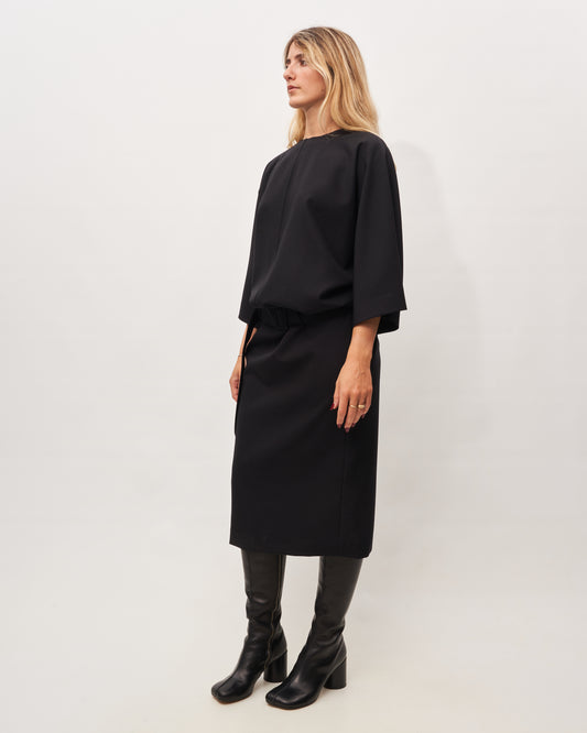 MM6 Margiela abito lungo nero