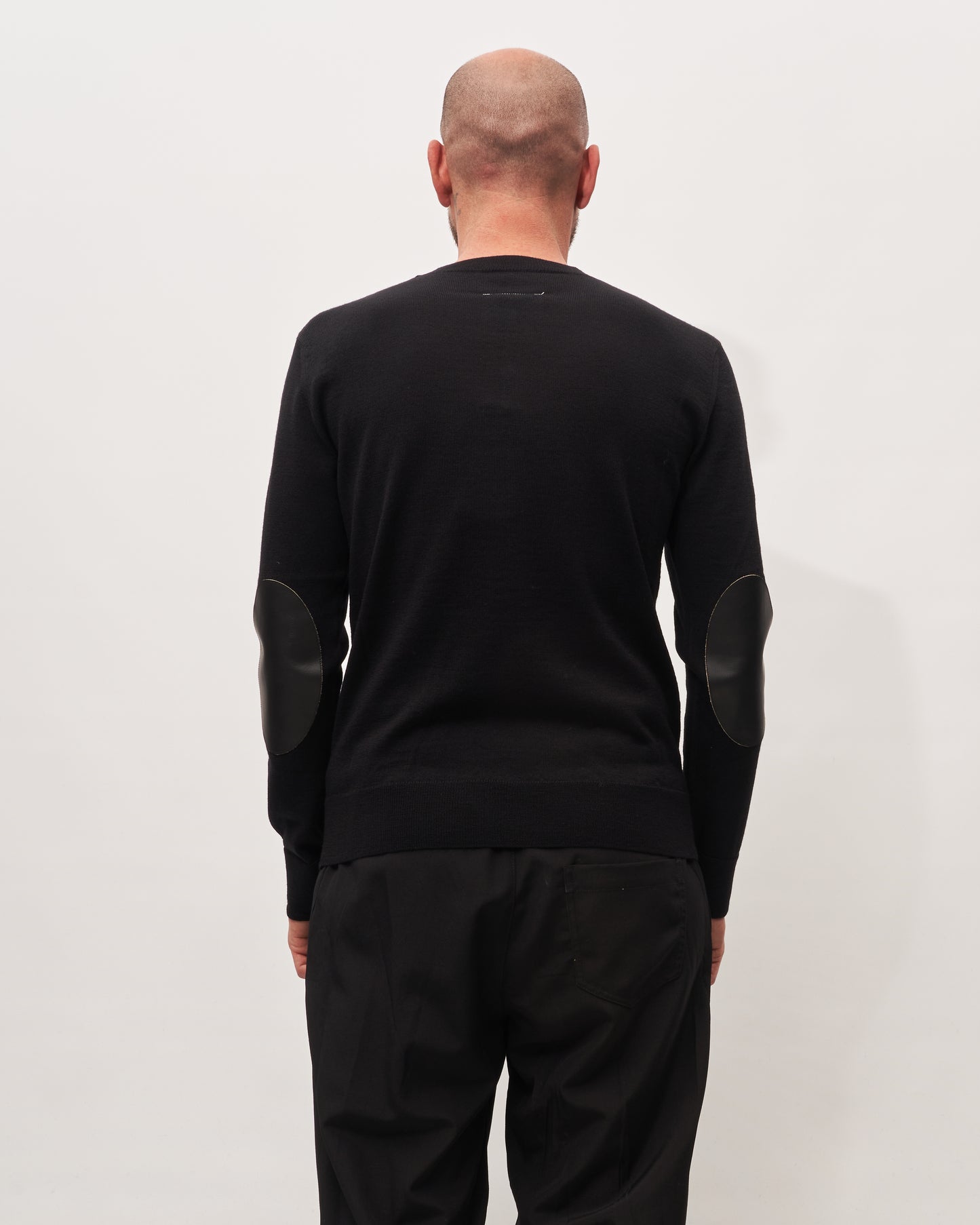 MM6 Margiela maglia nera slim fit
