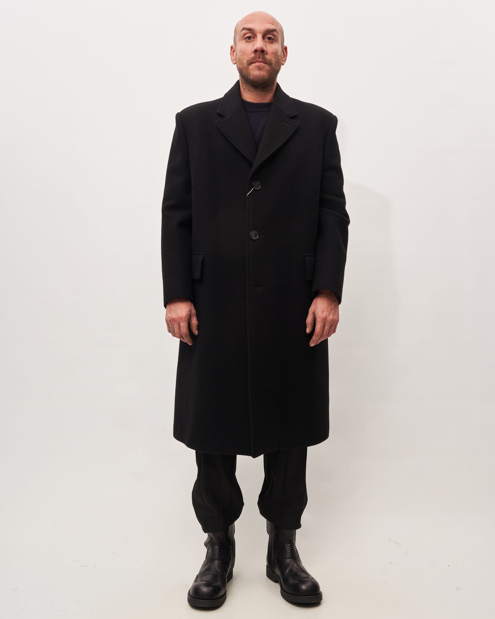 MM6 Margiela black coat