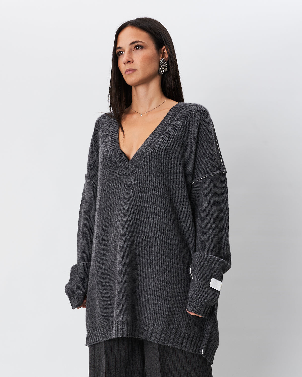 MM6 Margiela maximaglia grigia