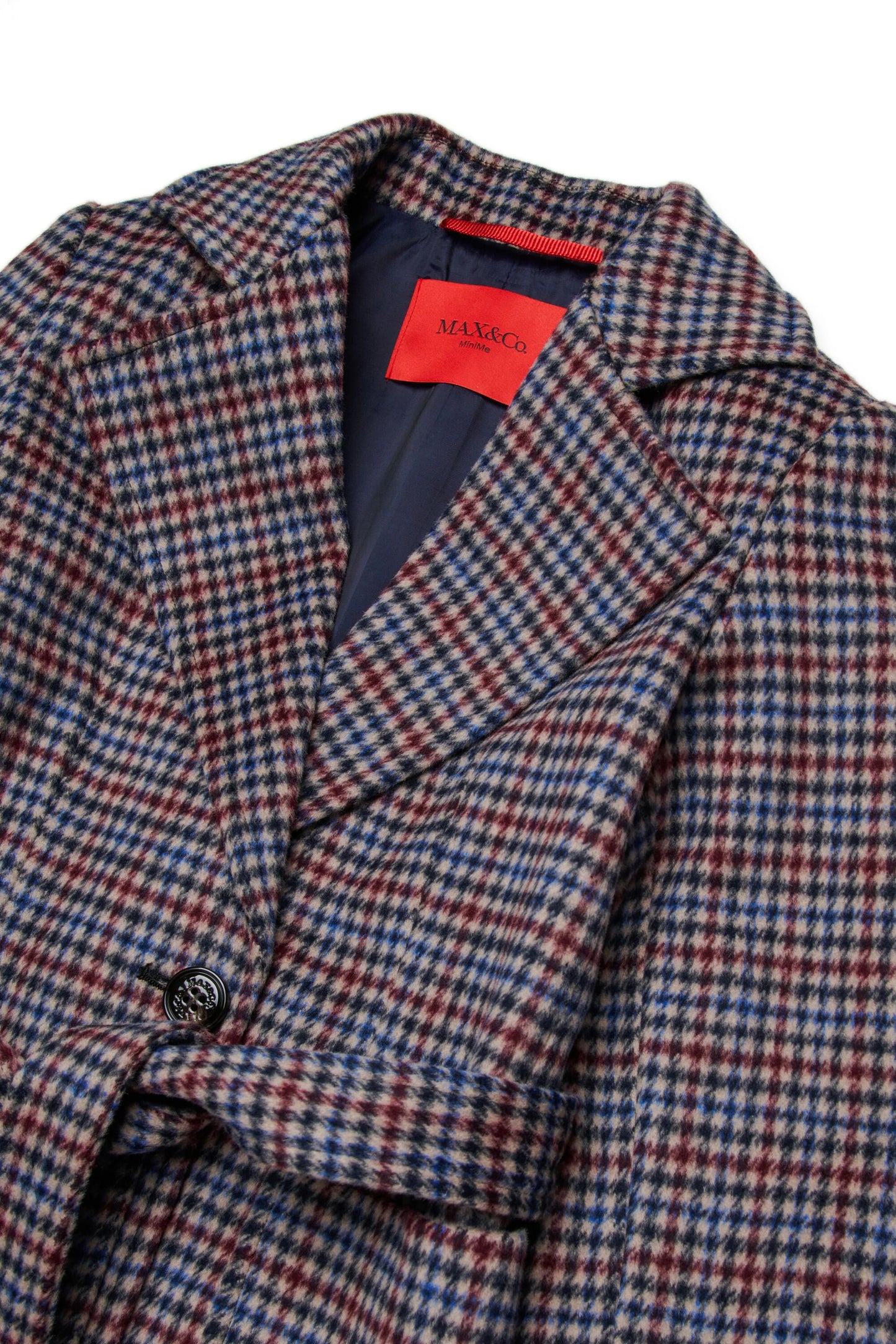 MAX&Co. Cappotto Runaway in lana pied-de-poule