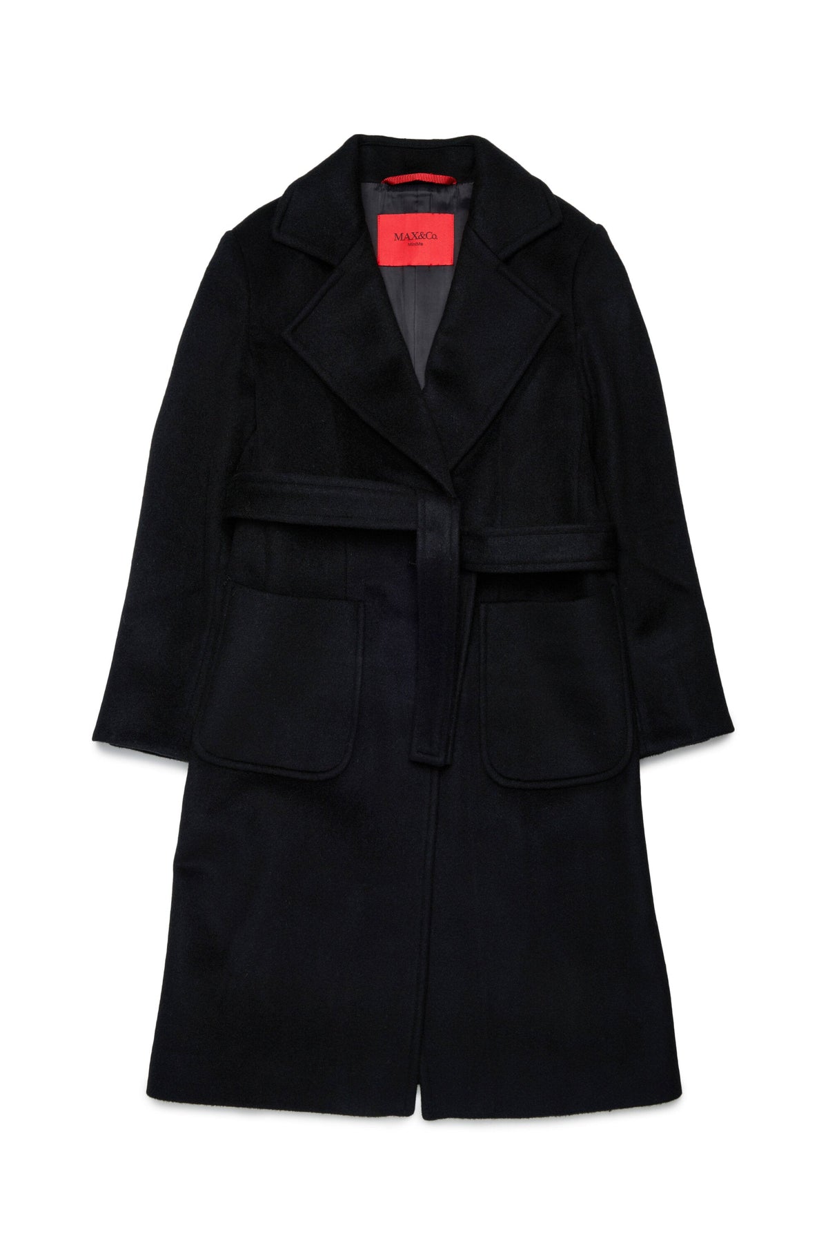 MAX&Co. Cappotto Runaway nero in lana