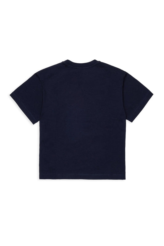 MAX&Co. T-shirt Icona con logo blu