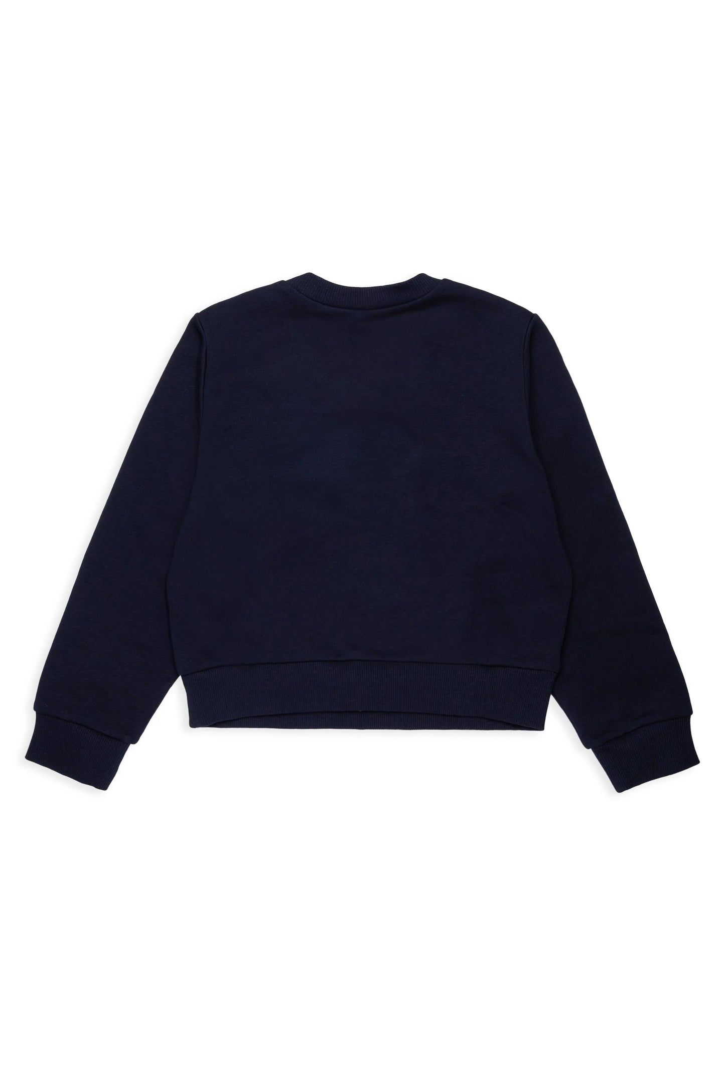MAX&Co. Felpa girocollo blu con logo