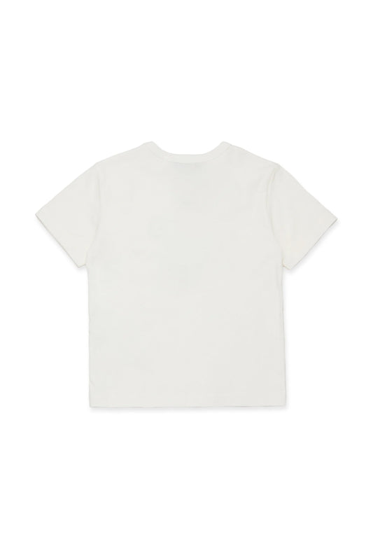 MAX&Co. T-shirt in jersey con maxi stemma