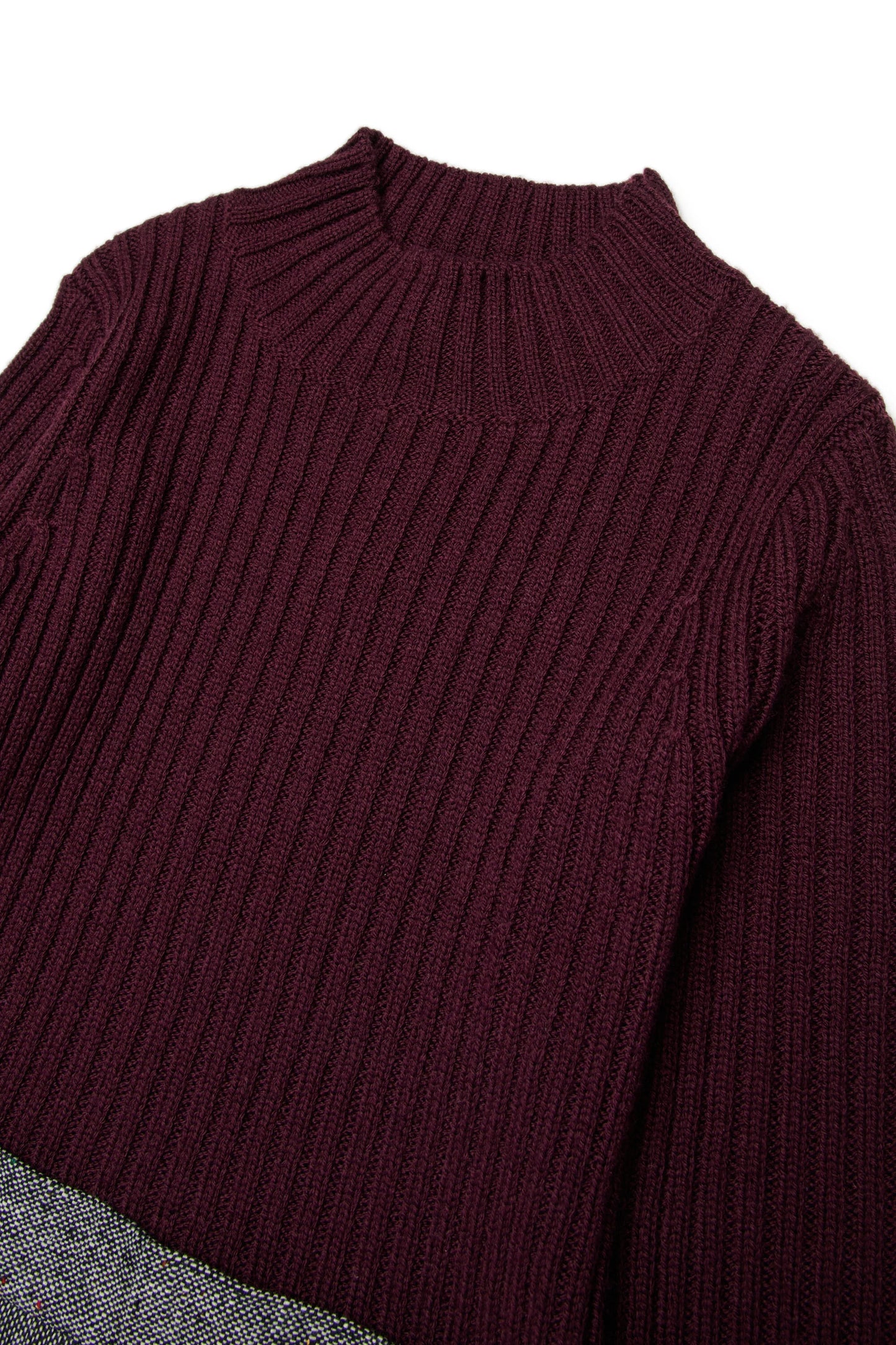 MAX&Co. Abito mini in maglia e tweed