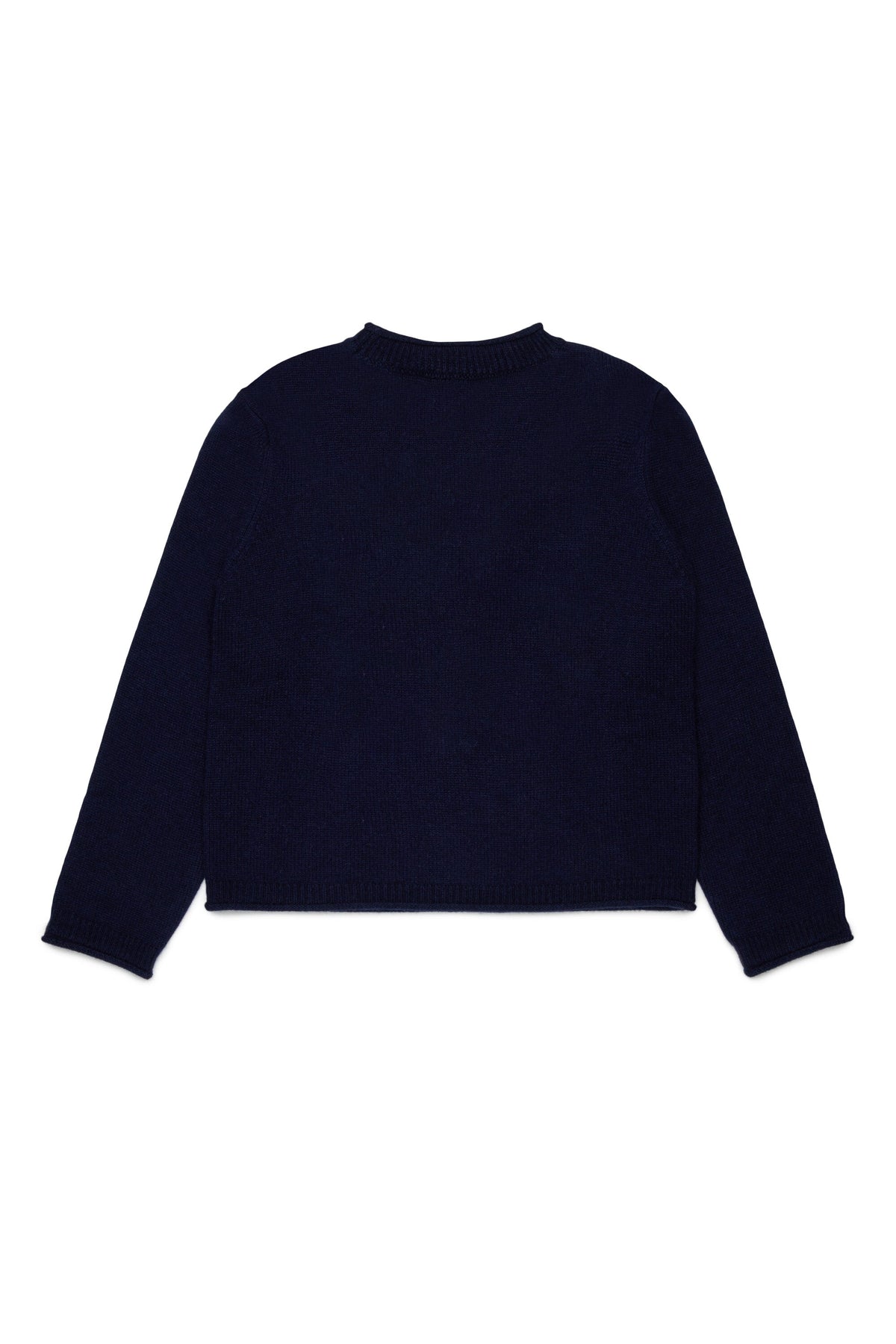 MAX&Co. Maglione blu con logo latte