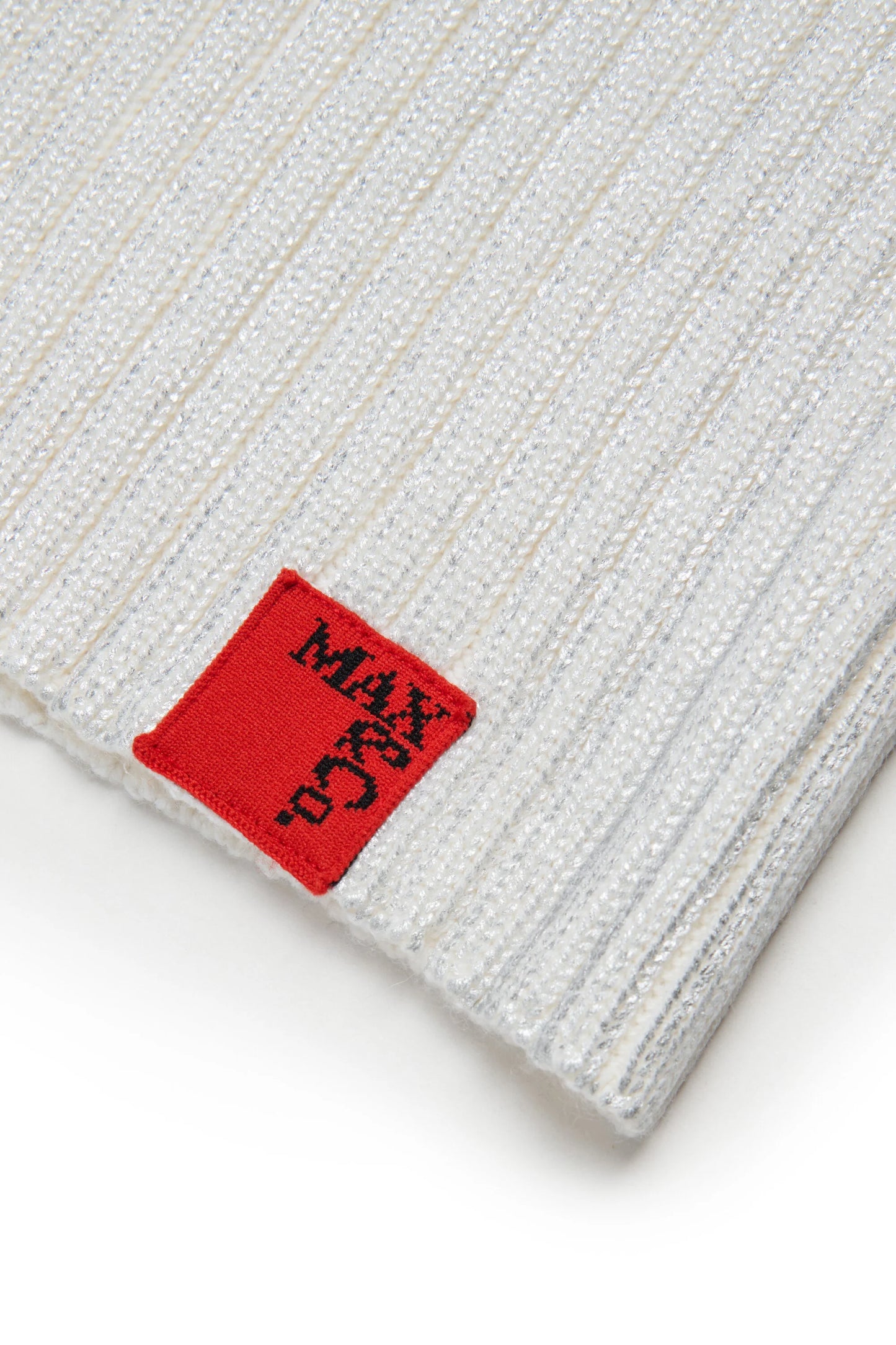 MAX&Co. Gonna corta in maglia a coste mylar