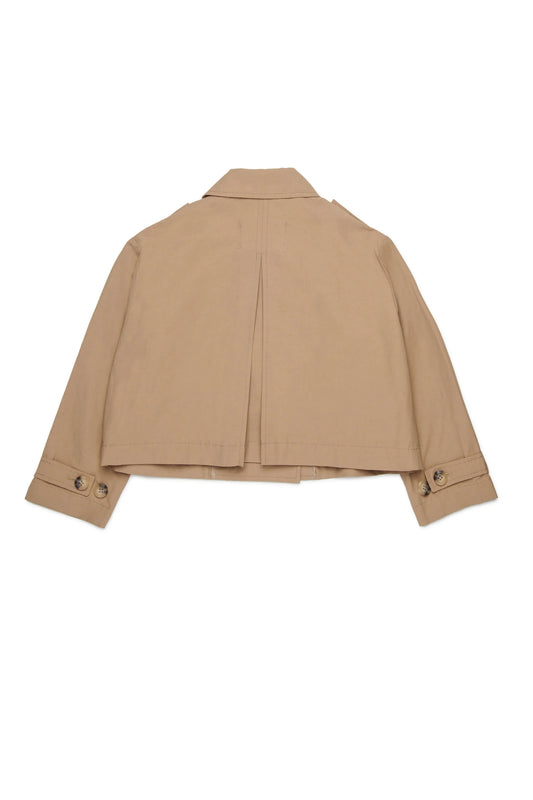 MAX&Co. Giacca doppiopetto con logo beige