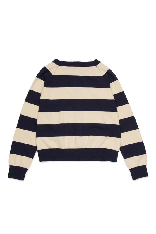 MAX&Co. Cardigan a righe con logo