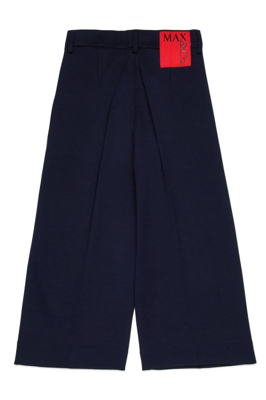 MAX&Co. Pantaloni a palazzo con logo