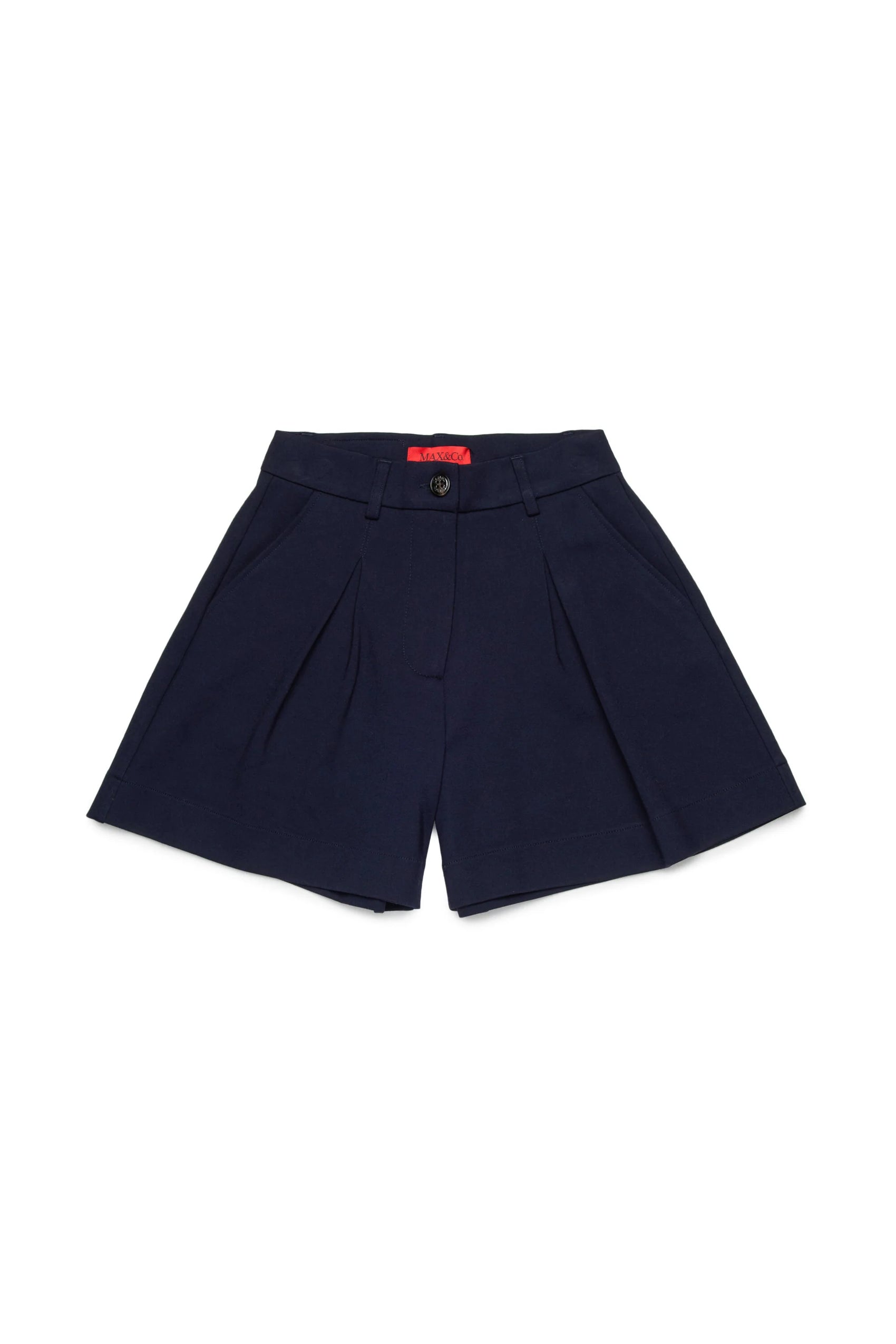 MAX&Co. Shorts formal con logo sul retro