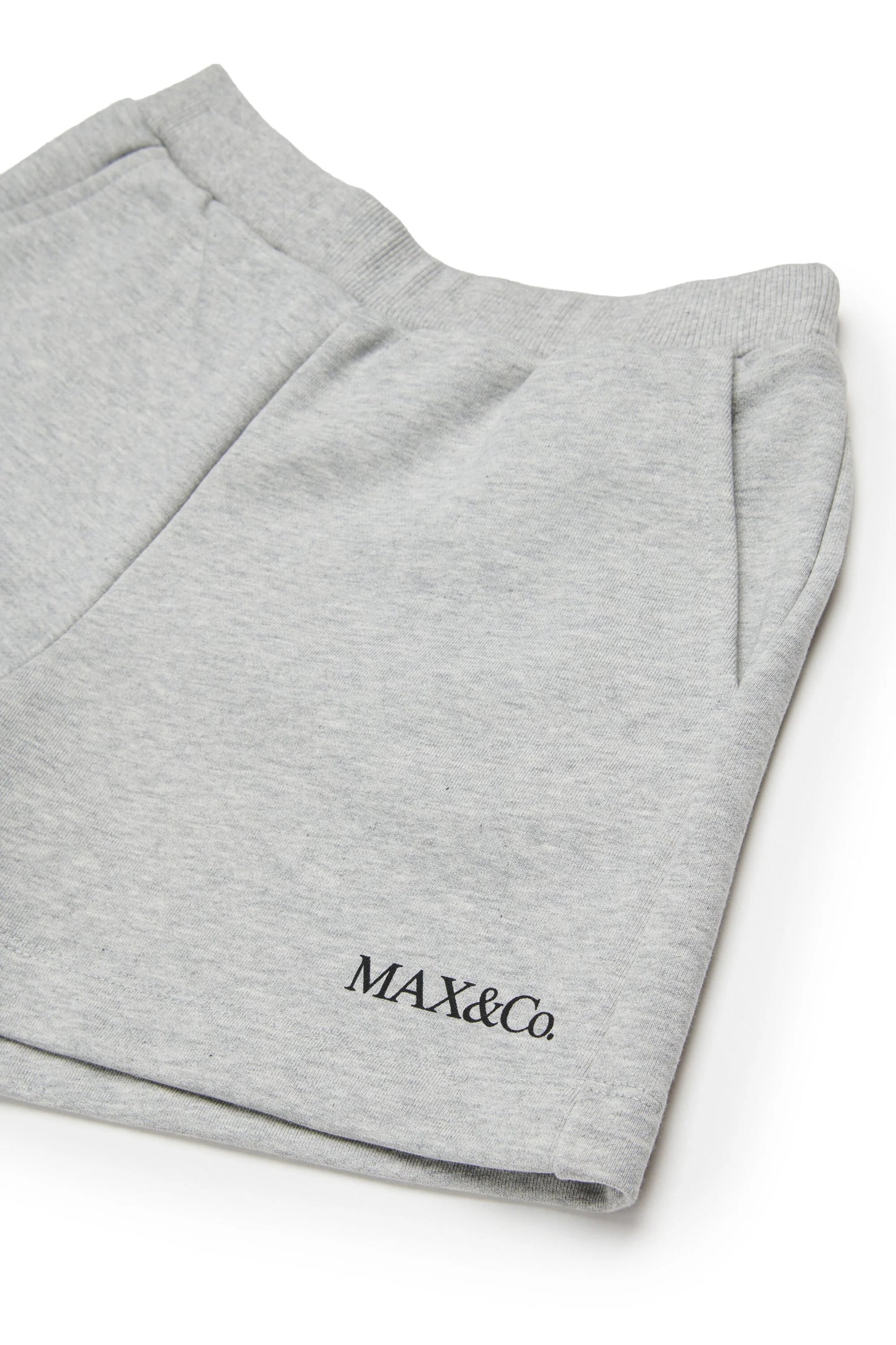 MAX&Co. Shorts in felpa con logo