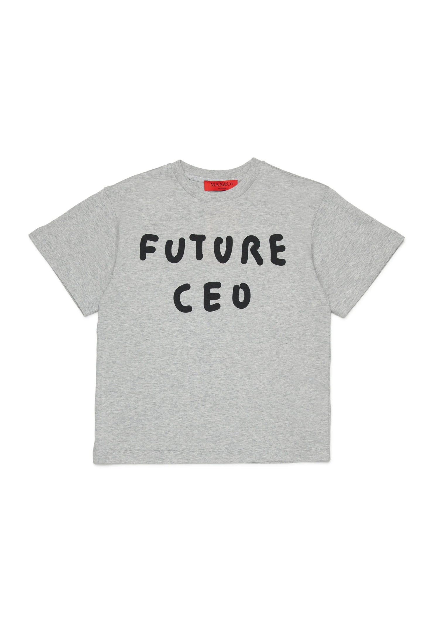 MAX&Co. T-shirt grigia con stampa