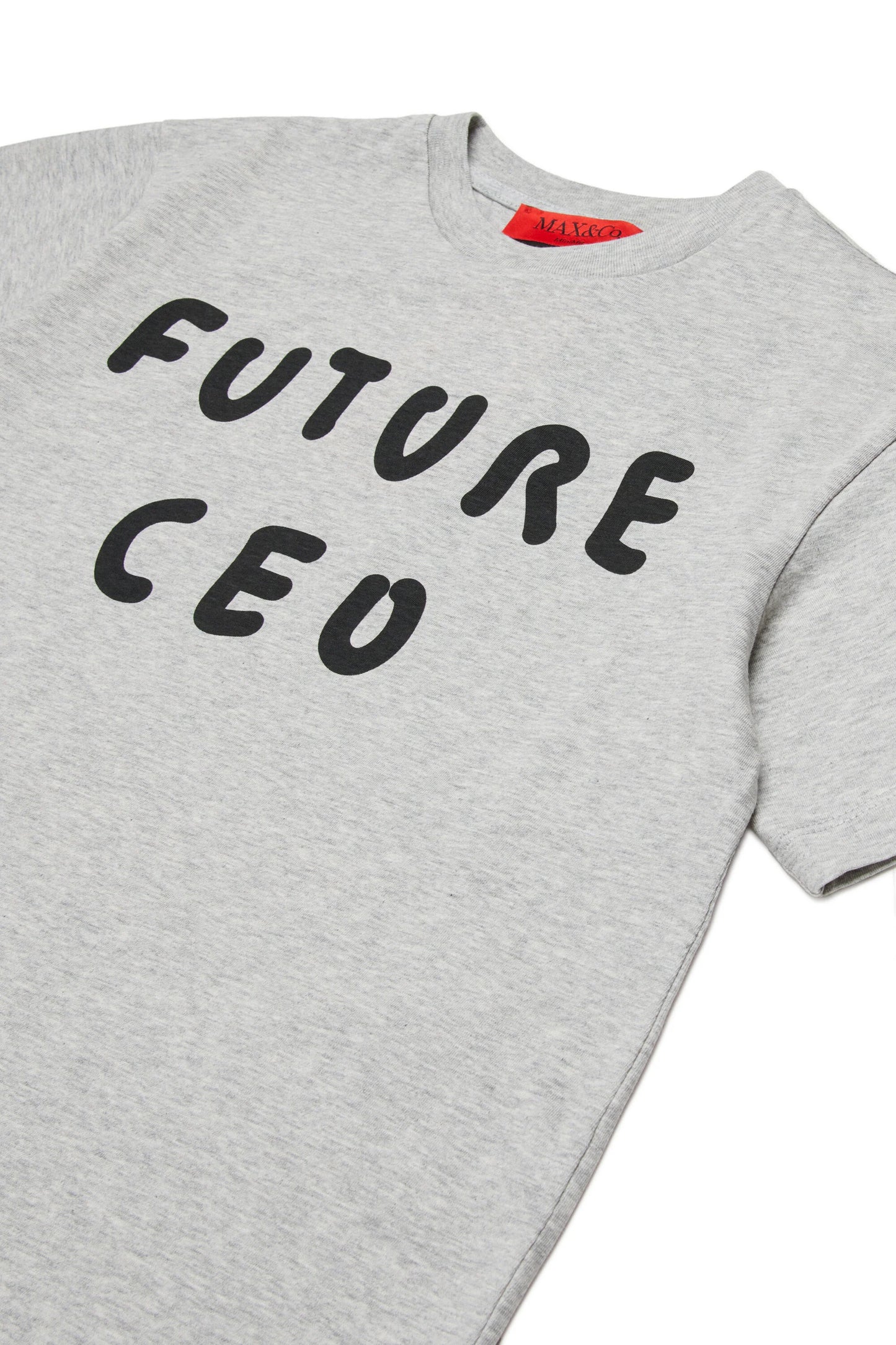 MAX&Co. T-shirt grigia con stampa