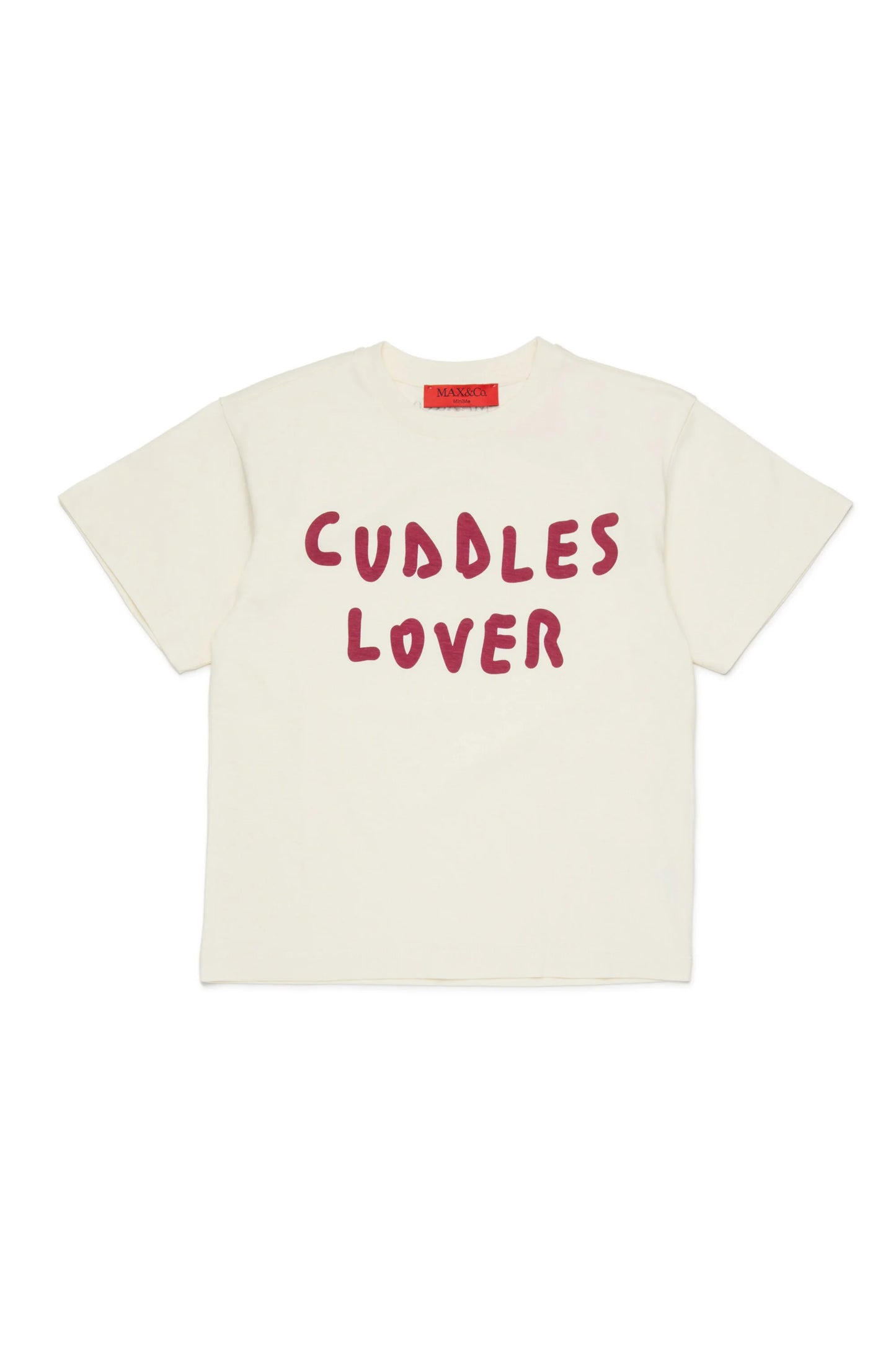 MAX&Co. T-shirt con stampa Cuddles Lover