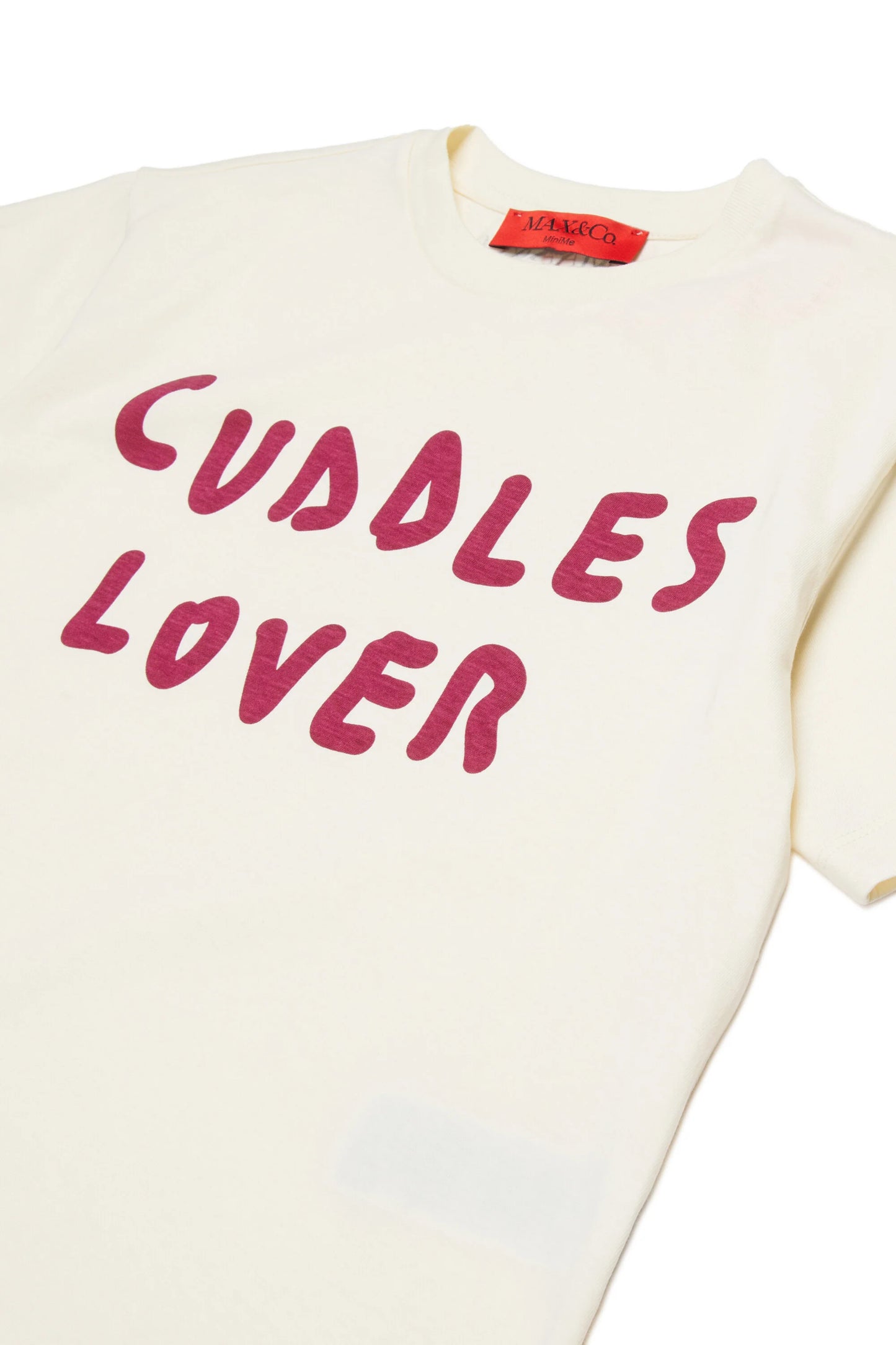 MAX&Co. T-shirt con stampa Cuddles Lover