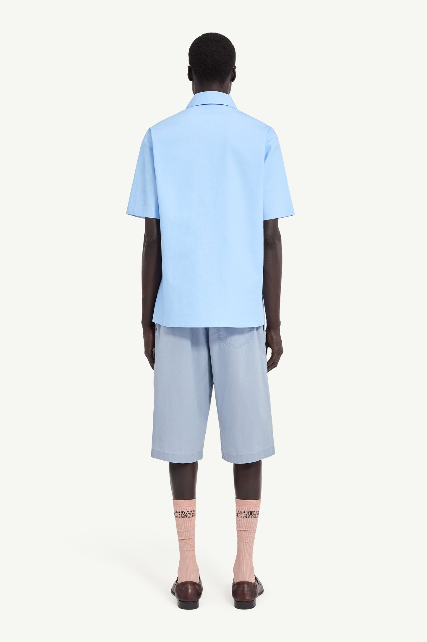 Light blue shirt maison margiela