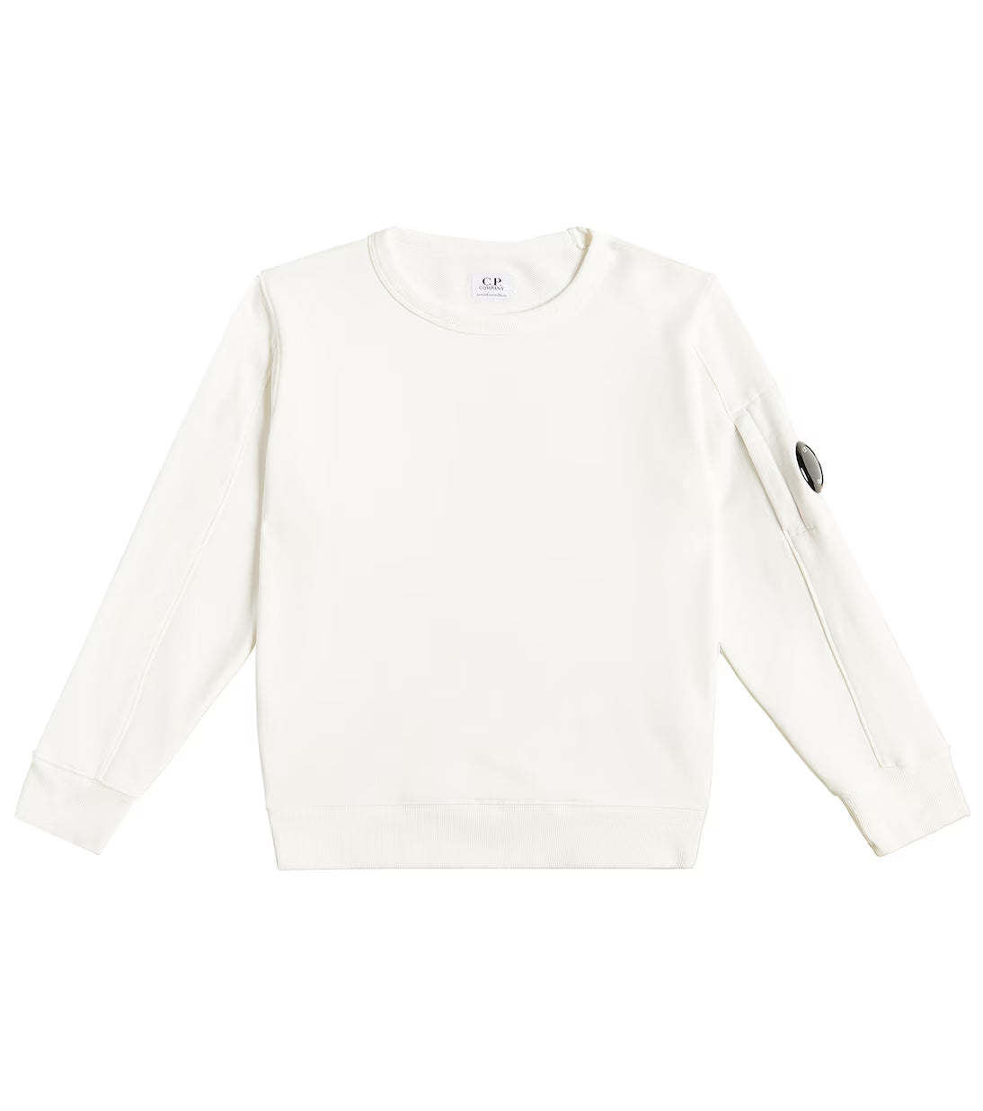 CP Company felpa girocollo bianca