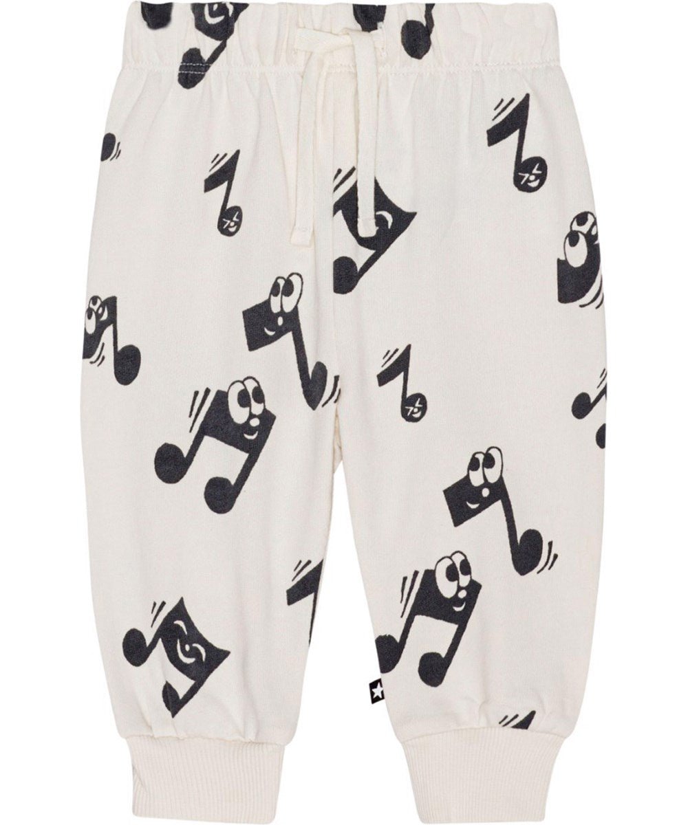 Molo sweatpants with notes print