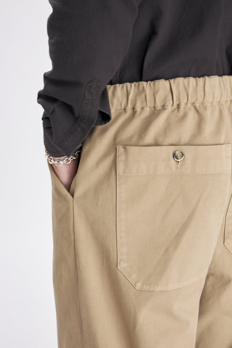 Barena pantalone morbido sabbia Cordier