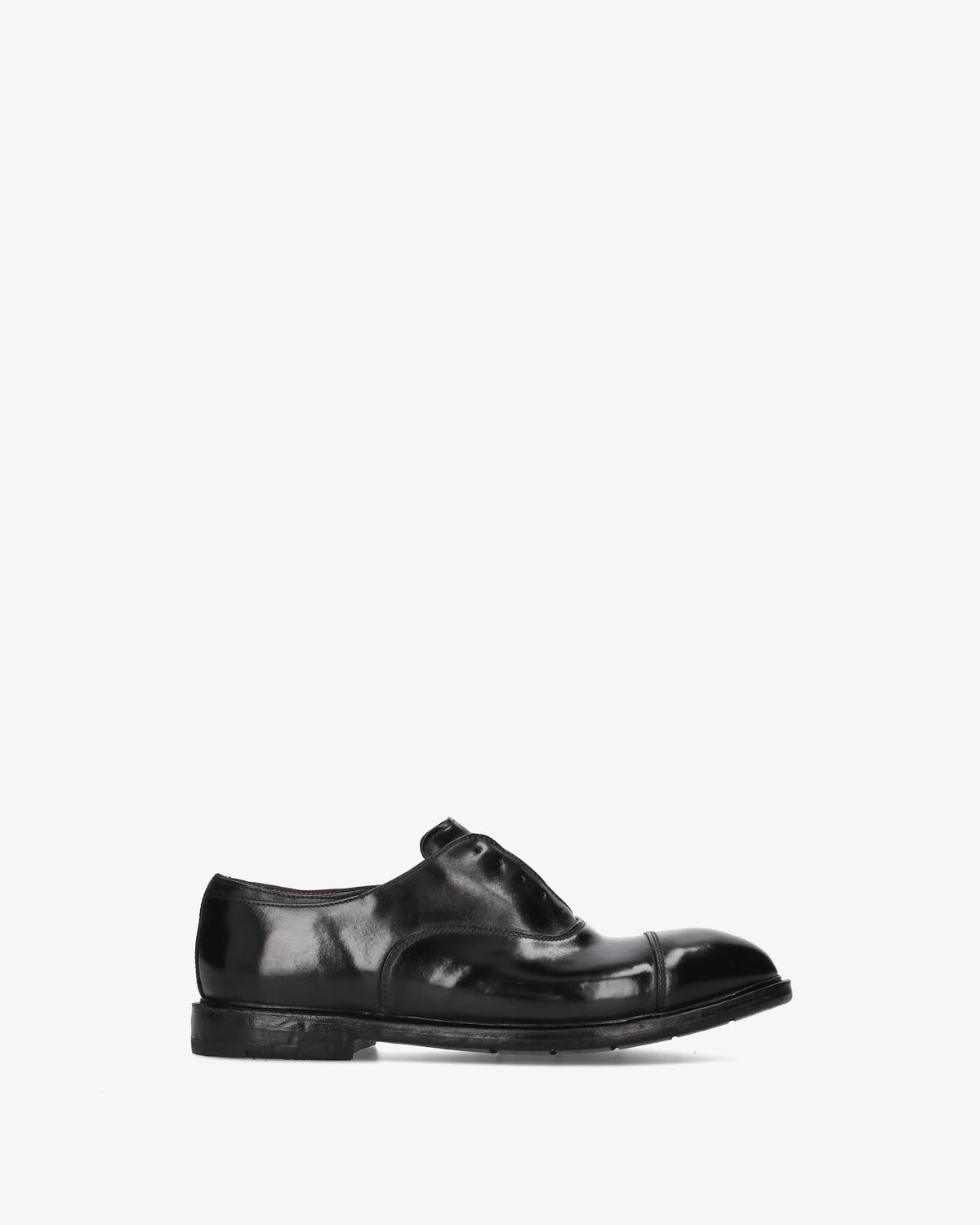 Premiata scarpa in cavallo senza lacci