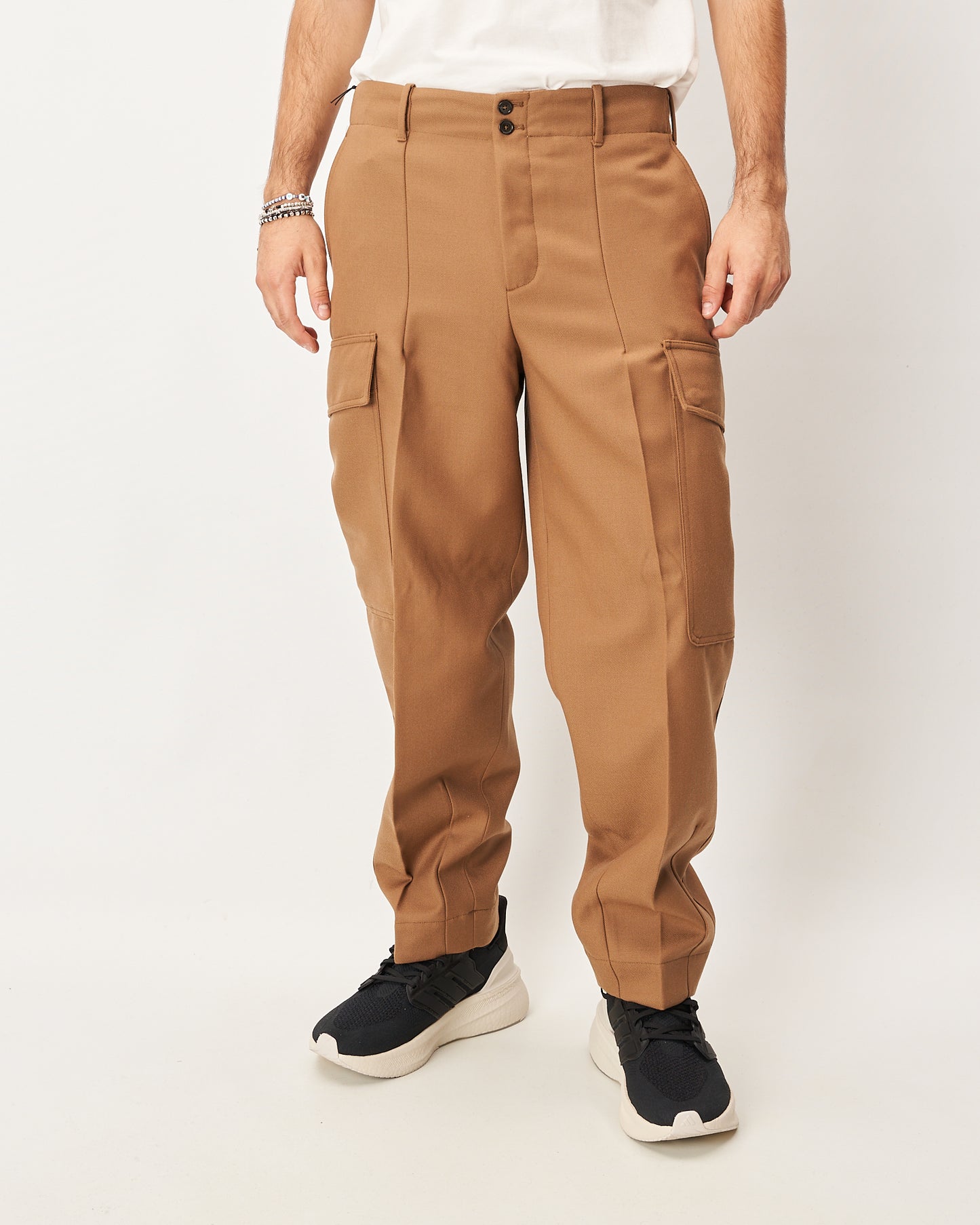 PT Torino pantalone cargo cammello