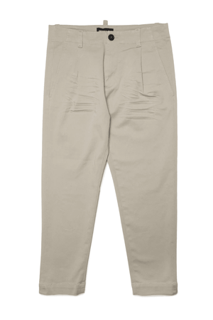 D-Squared2 chinos in cotone sabbia