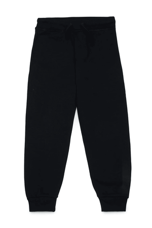 Dsquared pantalone nero in felpa | Al Monello - Barbieri