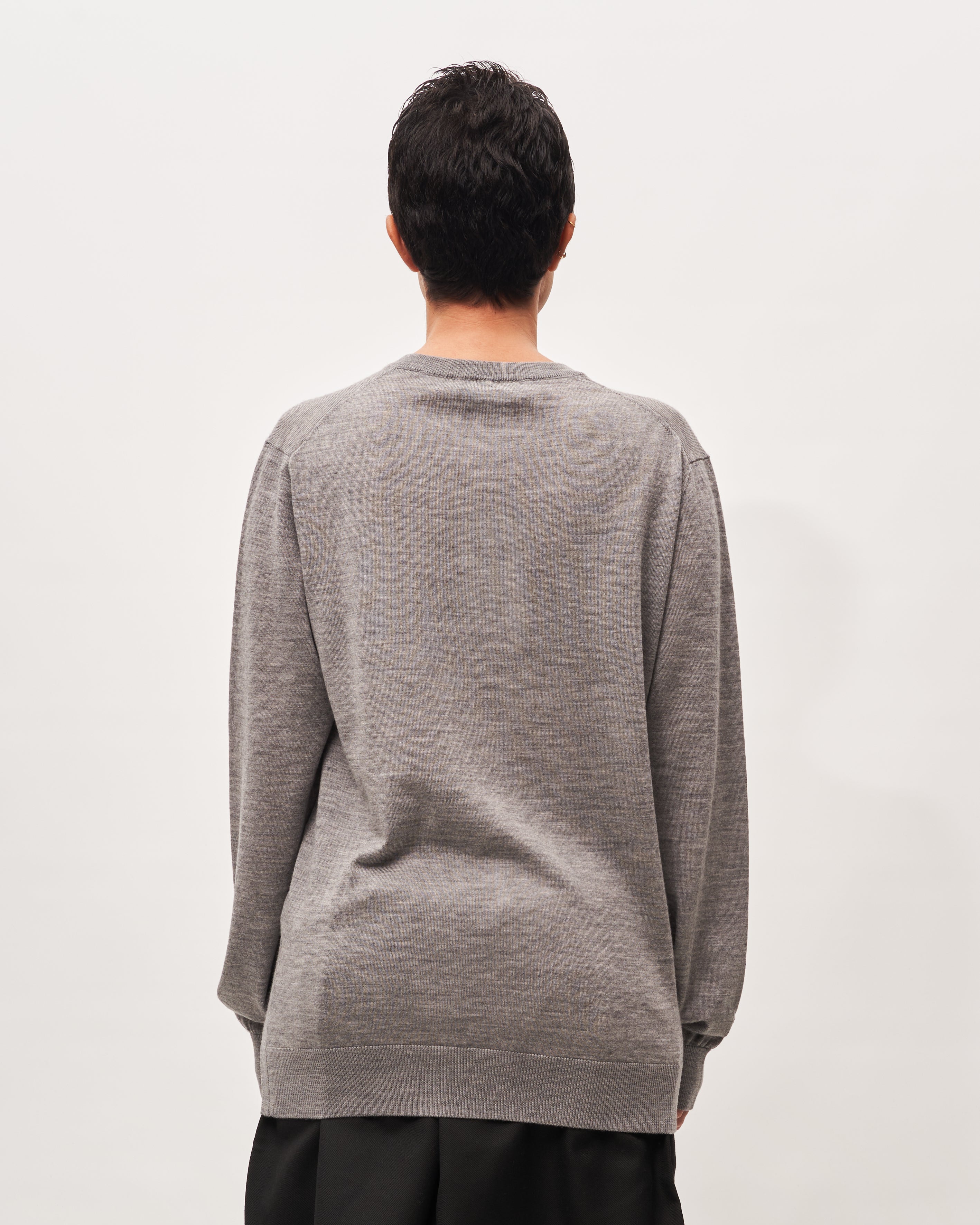 Paolo Ragazzini maglia grigia V neck