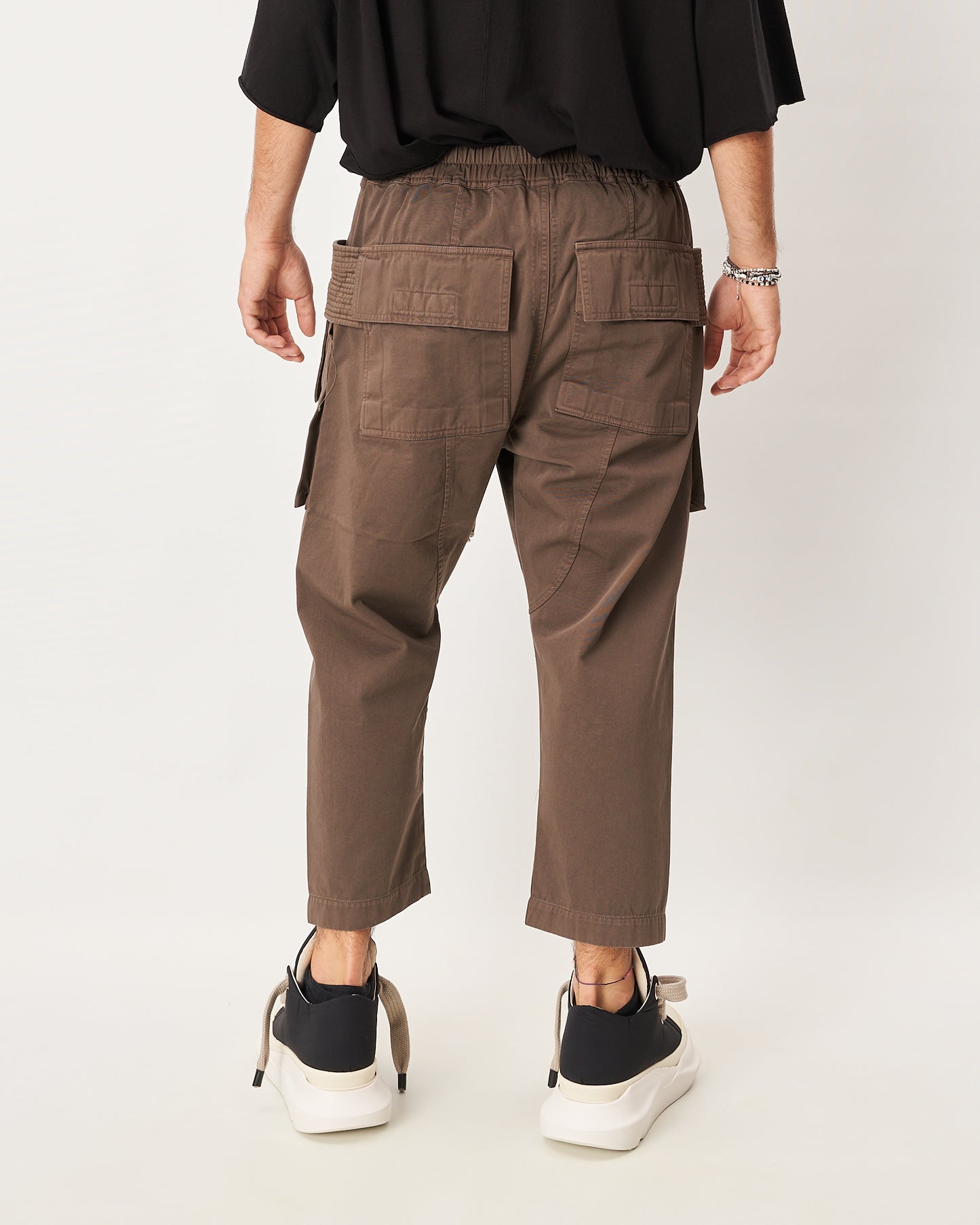 Rick Owens ninja pant cropped dark dust