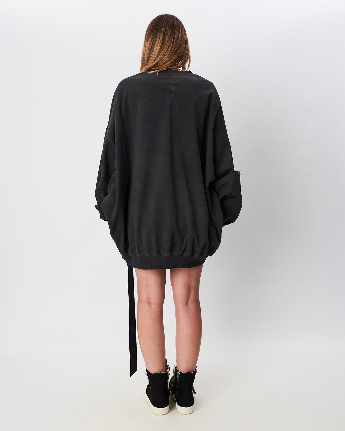 Rick Owens maxitshirt grigia
