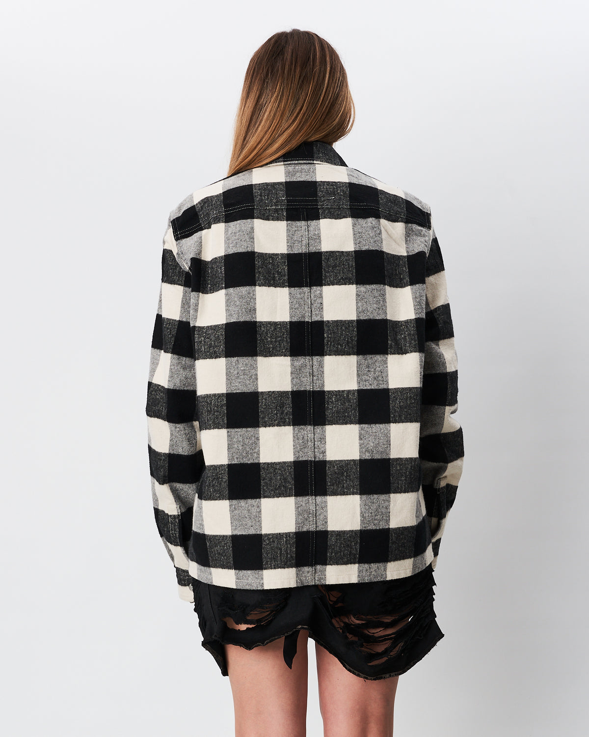 Rick Owens giacca camicia in panno