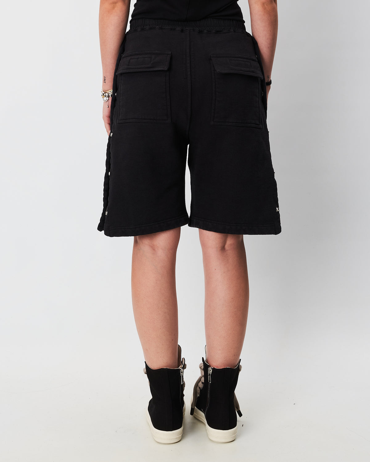 Rick Owens bermuda nere modello Pusher