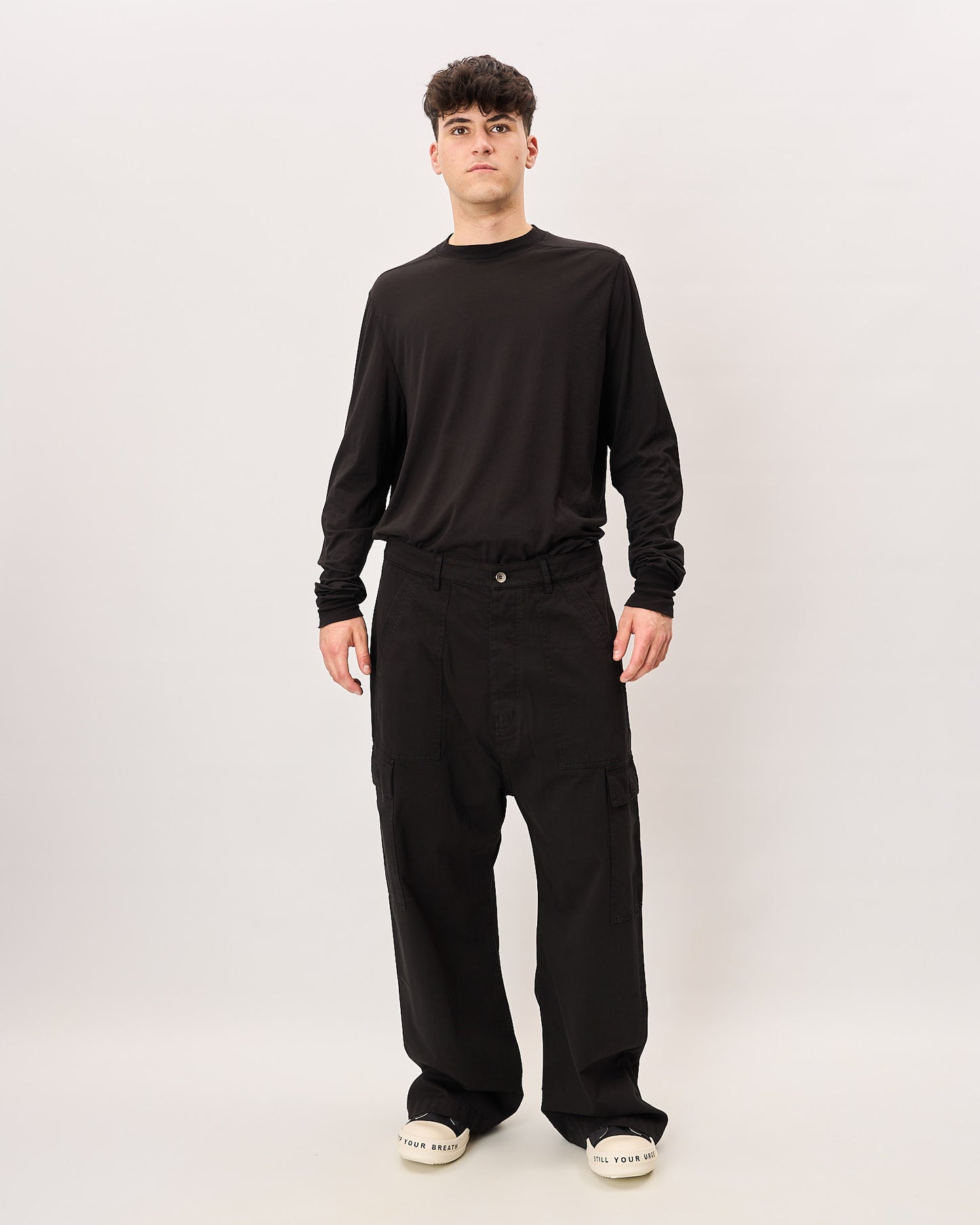 Rick Owens black cargo pants