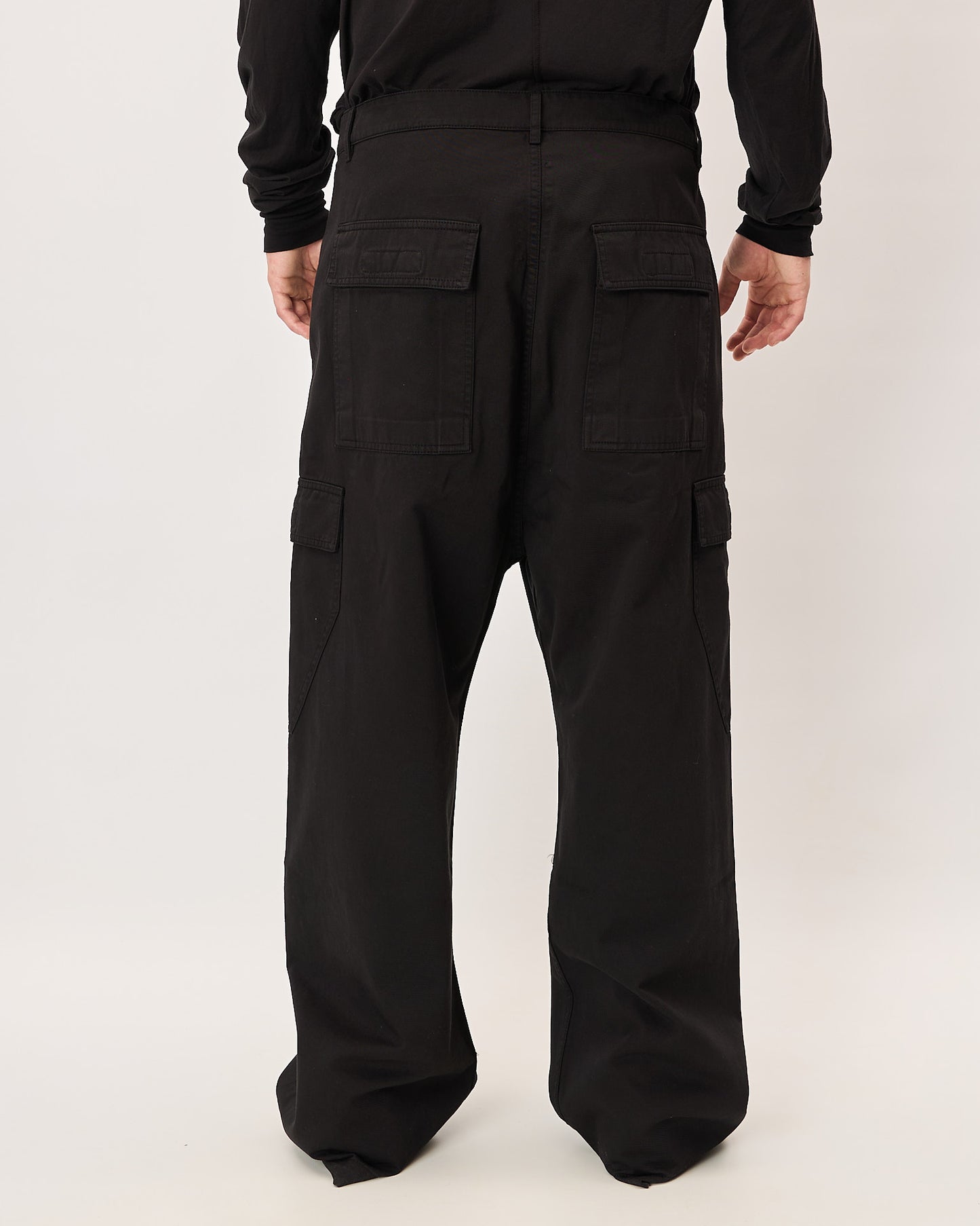 Rick Owens black cargo pants