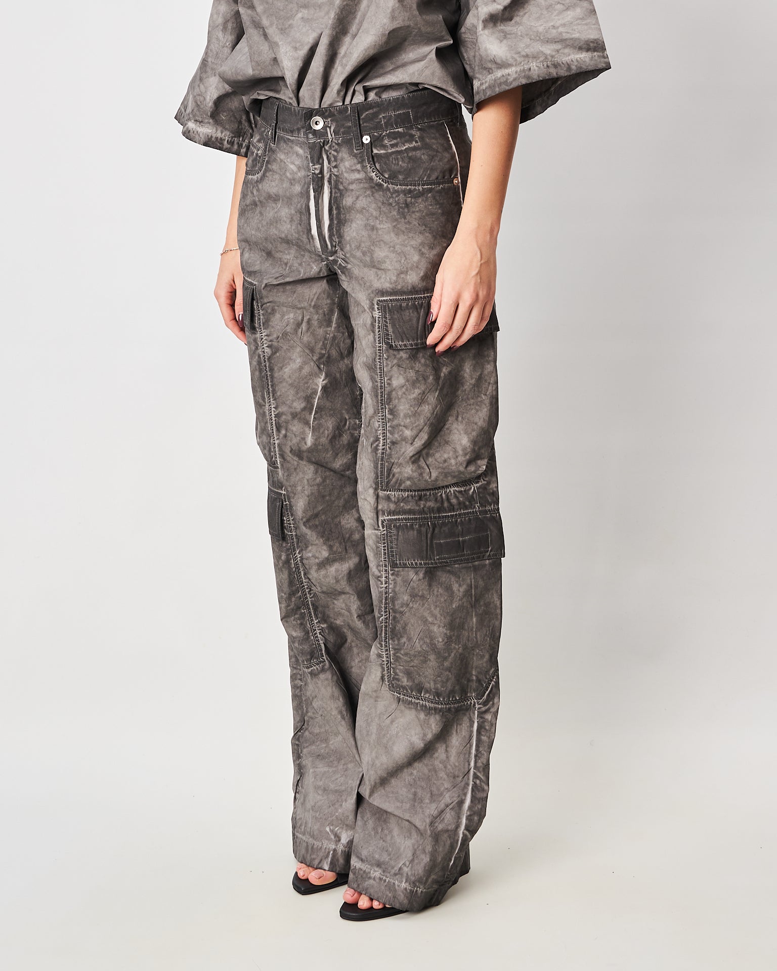 Rick Owens cargo grigio