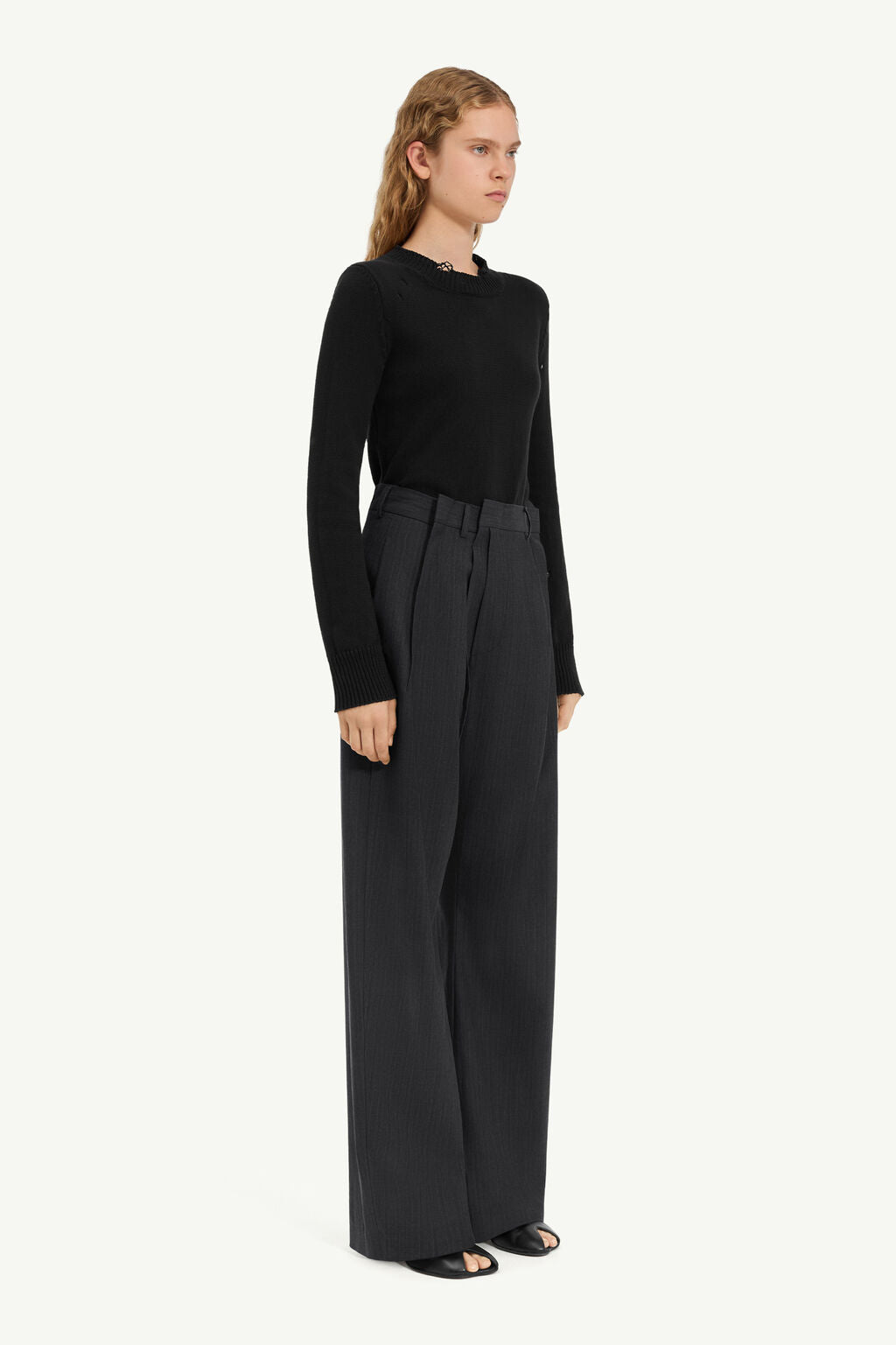 MM6 Margiela pantalone antracite