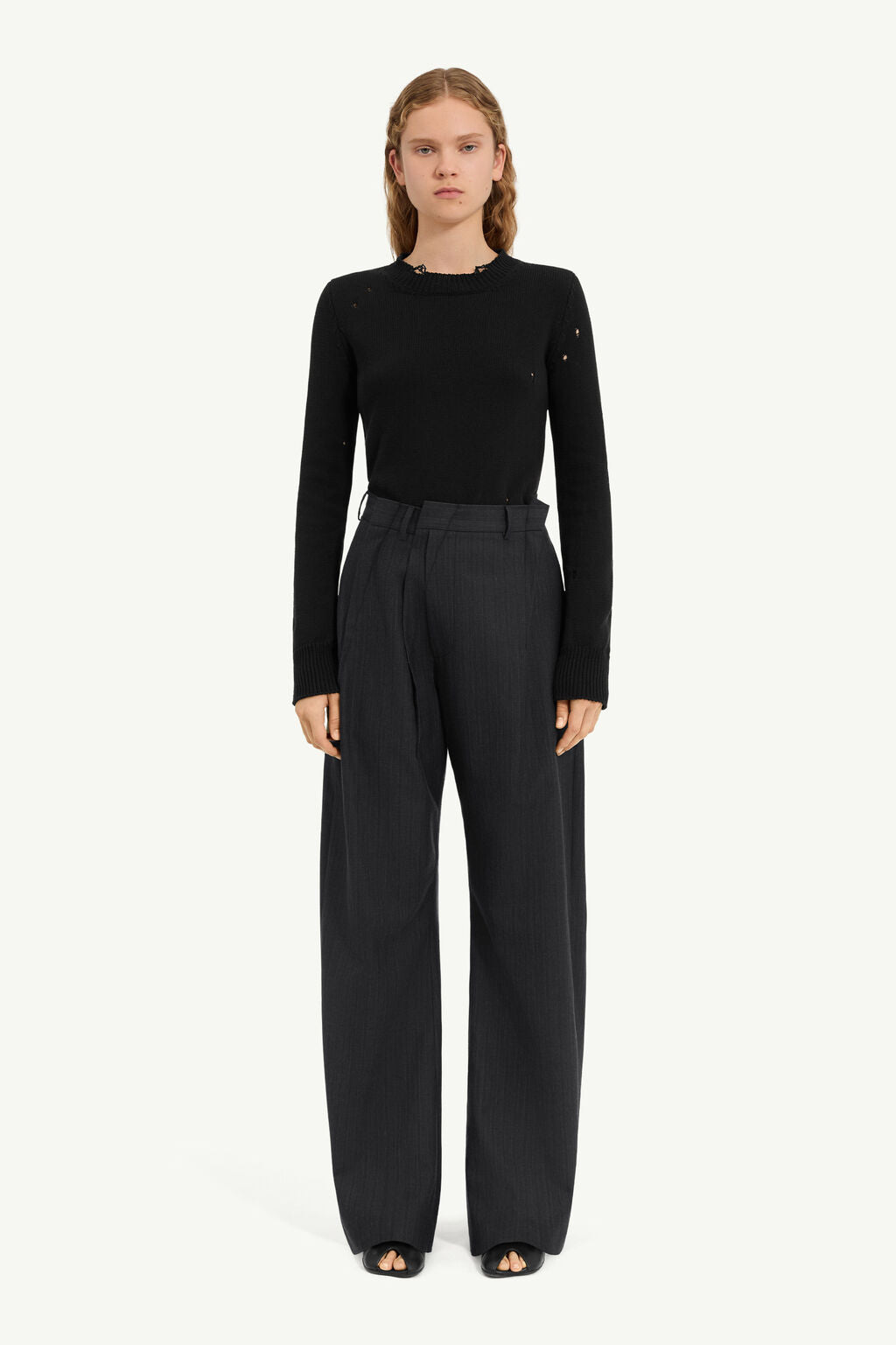 MM6 Margiela pantalone antracite