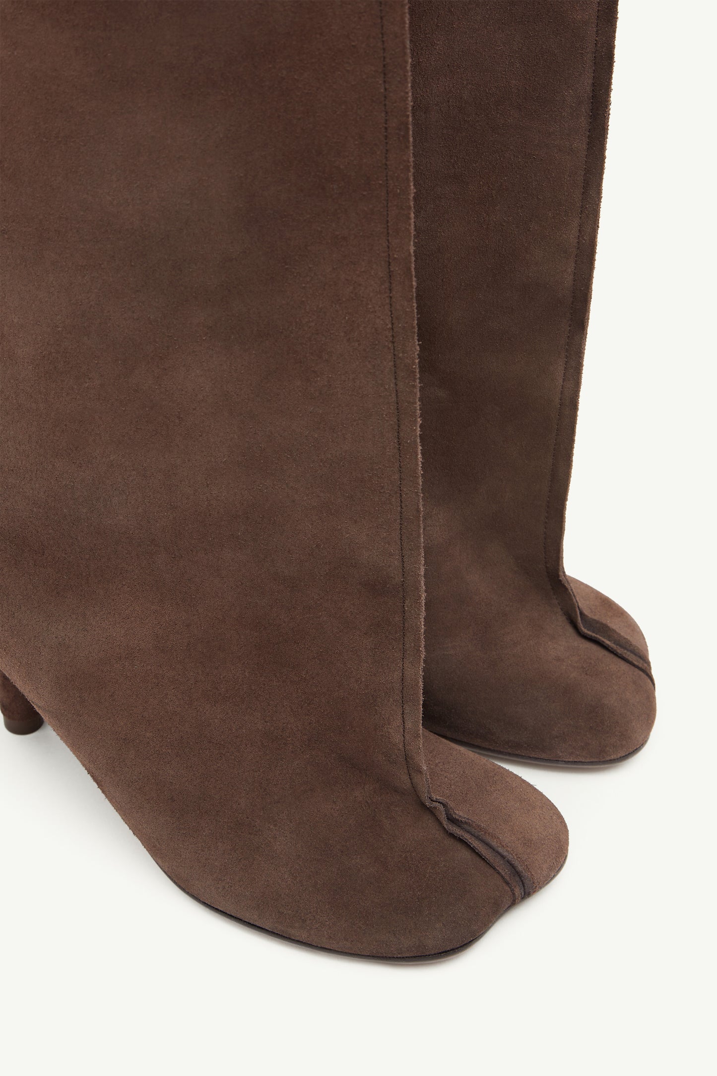 MM6 Margiela stivale scamosciato cacao