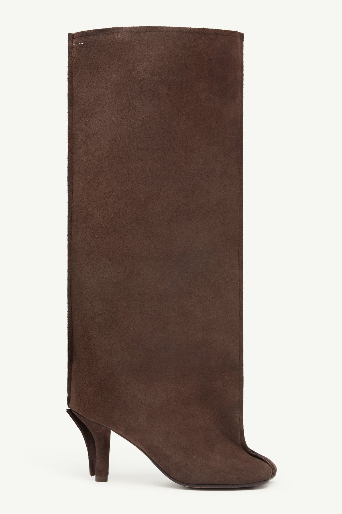 MM6 Margiela stivale scamosciato cacao