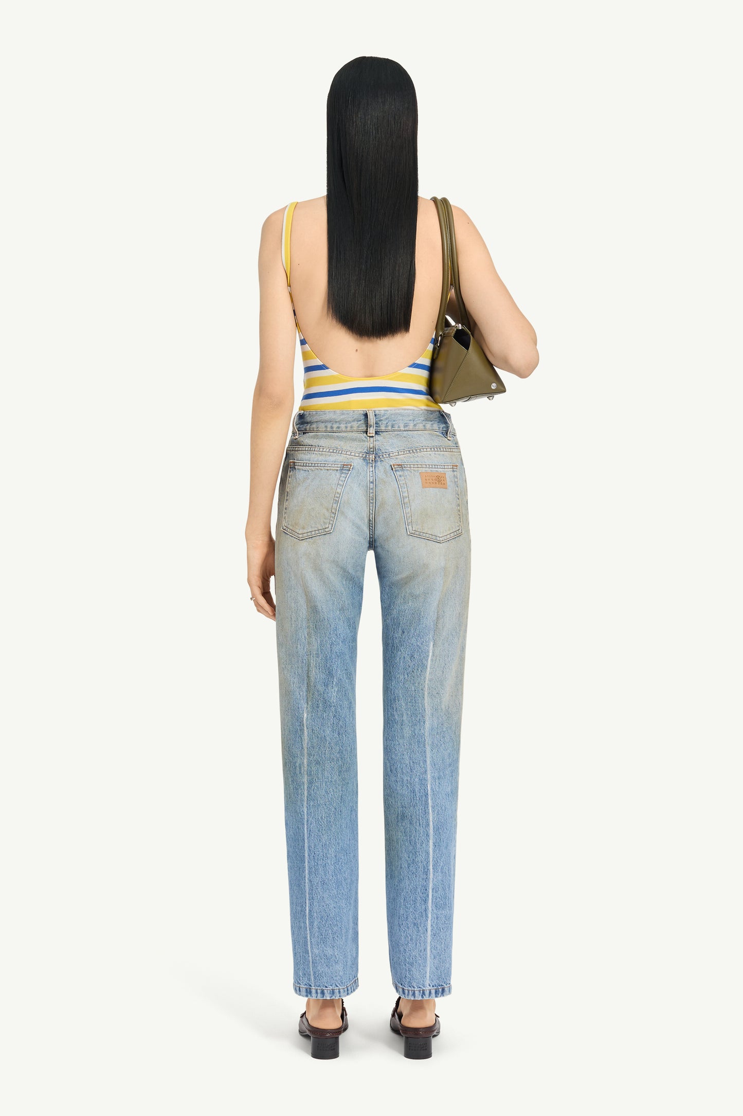 MM6 Margiela jeans azzurro