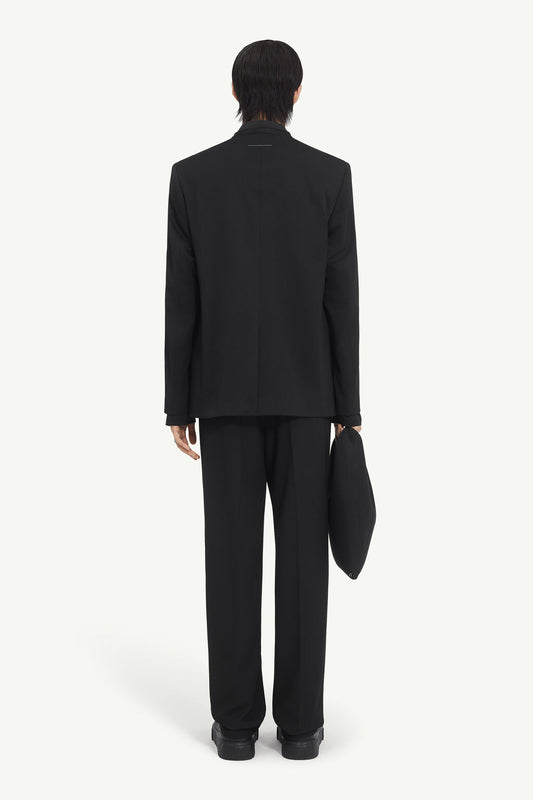 MM6 Margiela blazer con pistagna tagliata