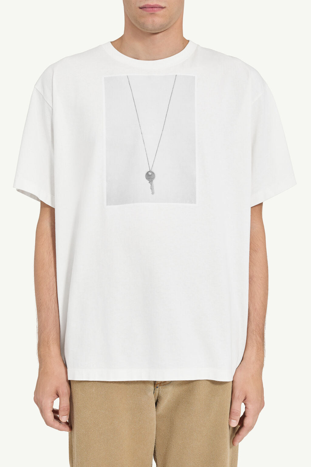 MM6 Margiela t-shirt stampa chiave