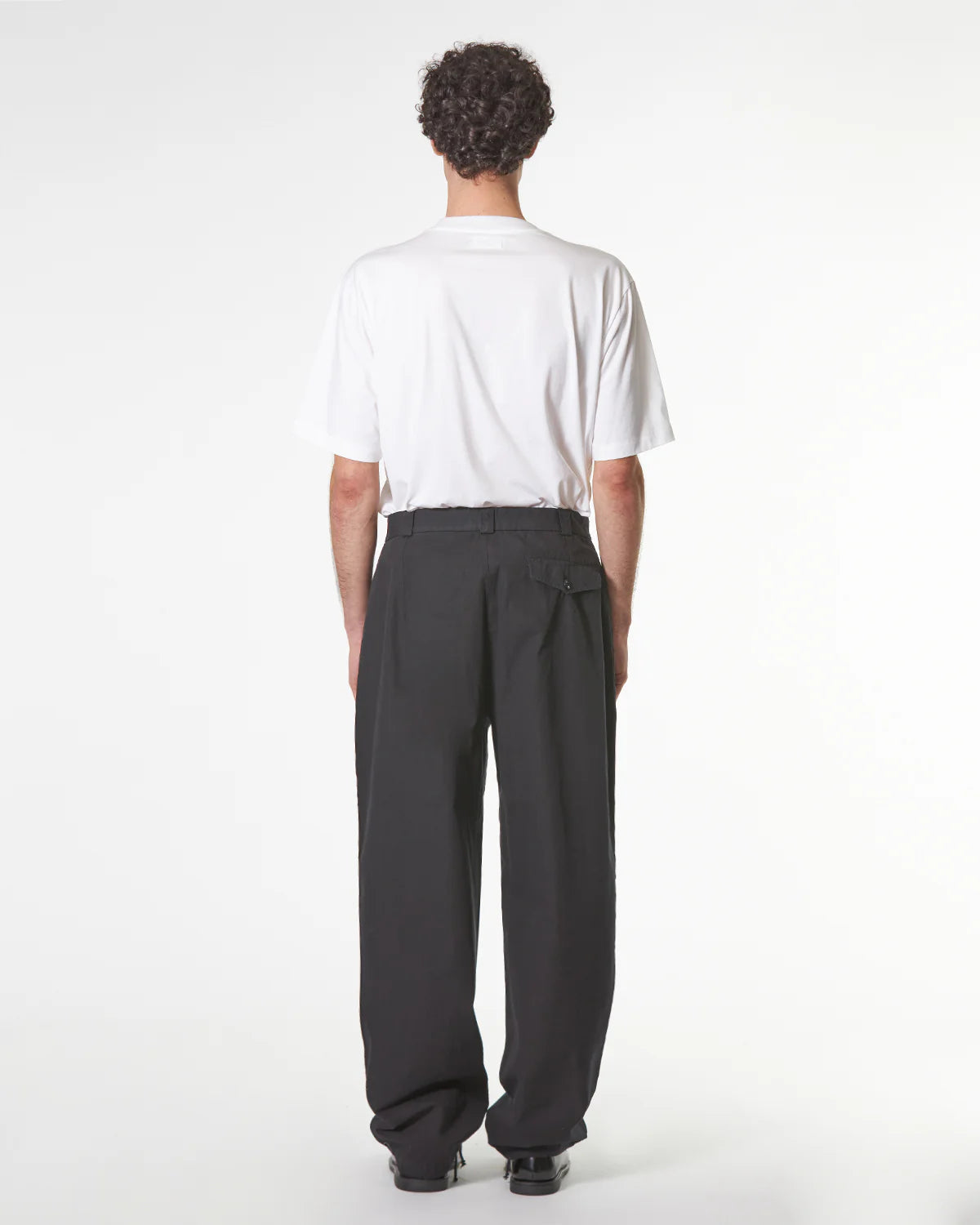 Cellar Door panta baggy nero in cotone