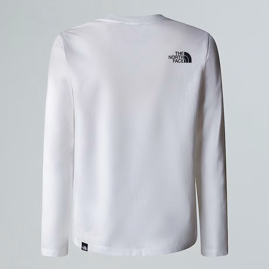 The North Face T-shirt a maniche lunghe Bianca