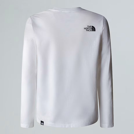The North Face T-shirt a maniche lunghe Bianca