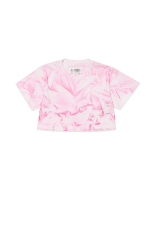 MM6 for Kids t-shirt maltinta rosa | Al Monello - Barbieri