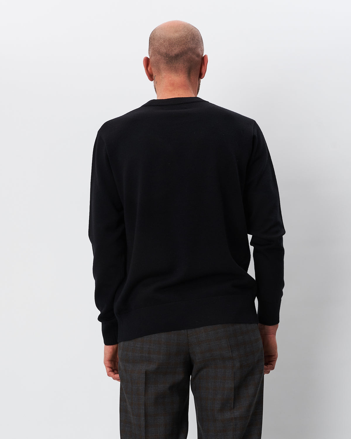 Dries Van Noten maglia nera in cachemere